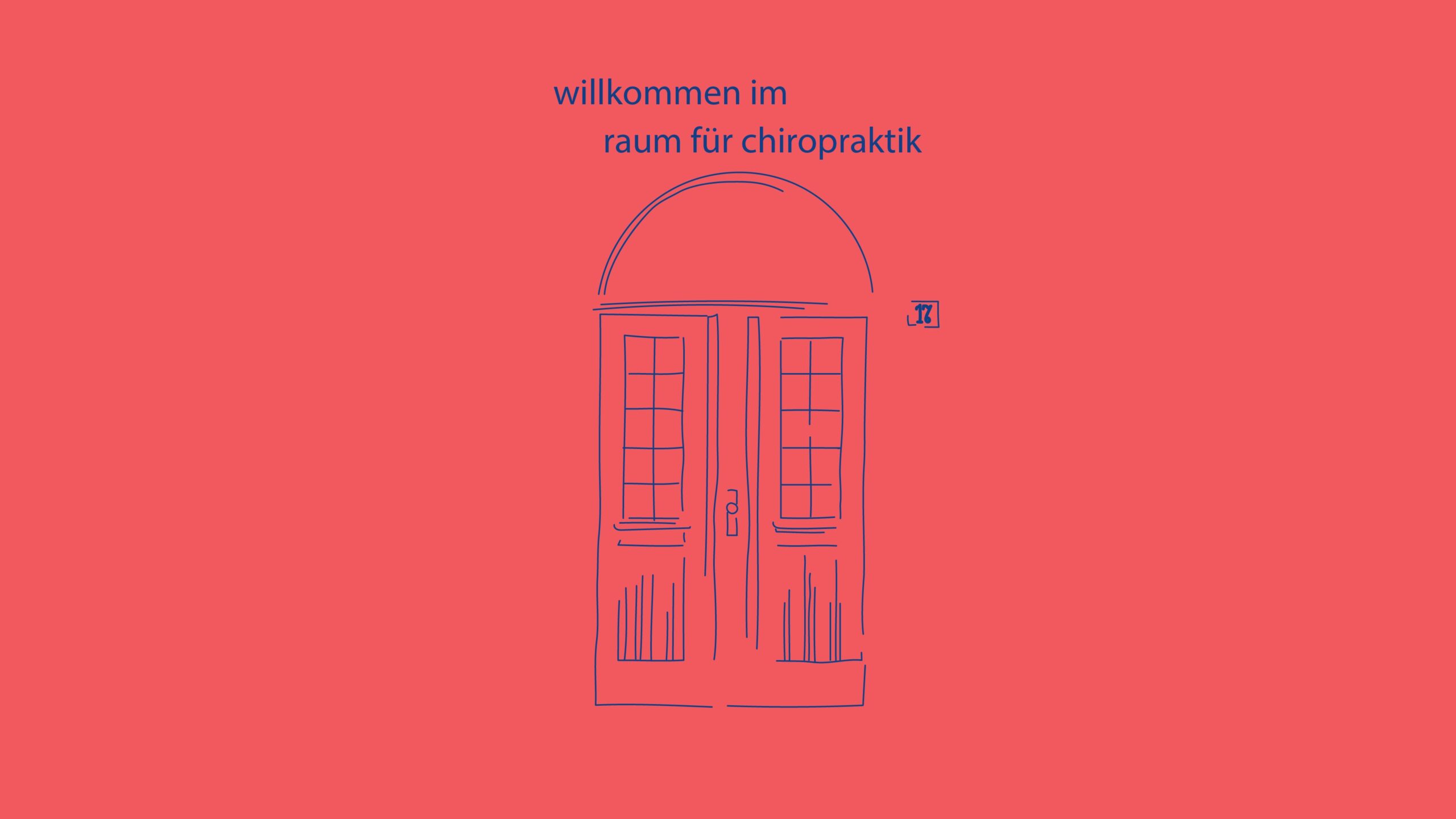 Willkommen im raum für chiropraktik